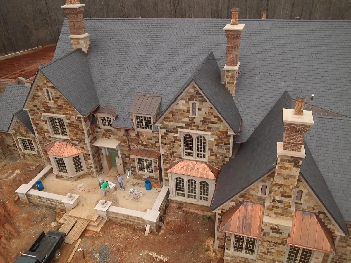 Craftsman Roofing Gutter Guard Installation project in Hermon